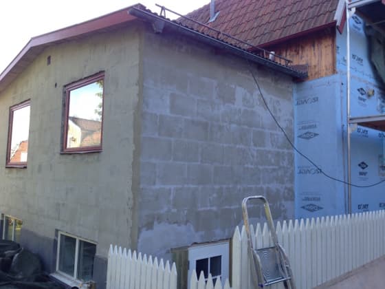Fasadrenovering Stockholm - Takfirma utför fasadarbeten och tilläggsisolering