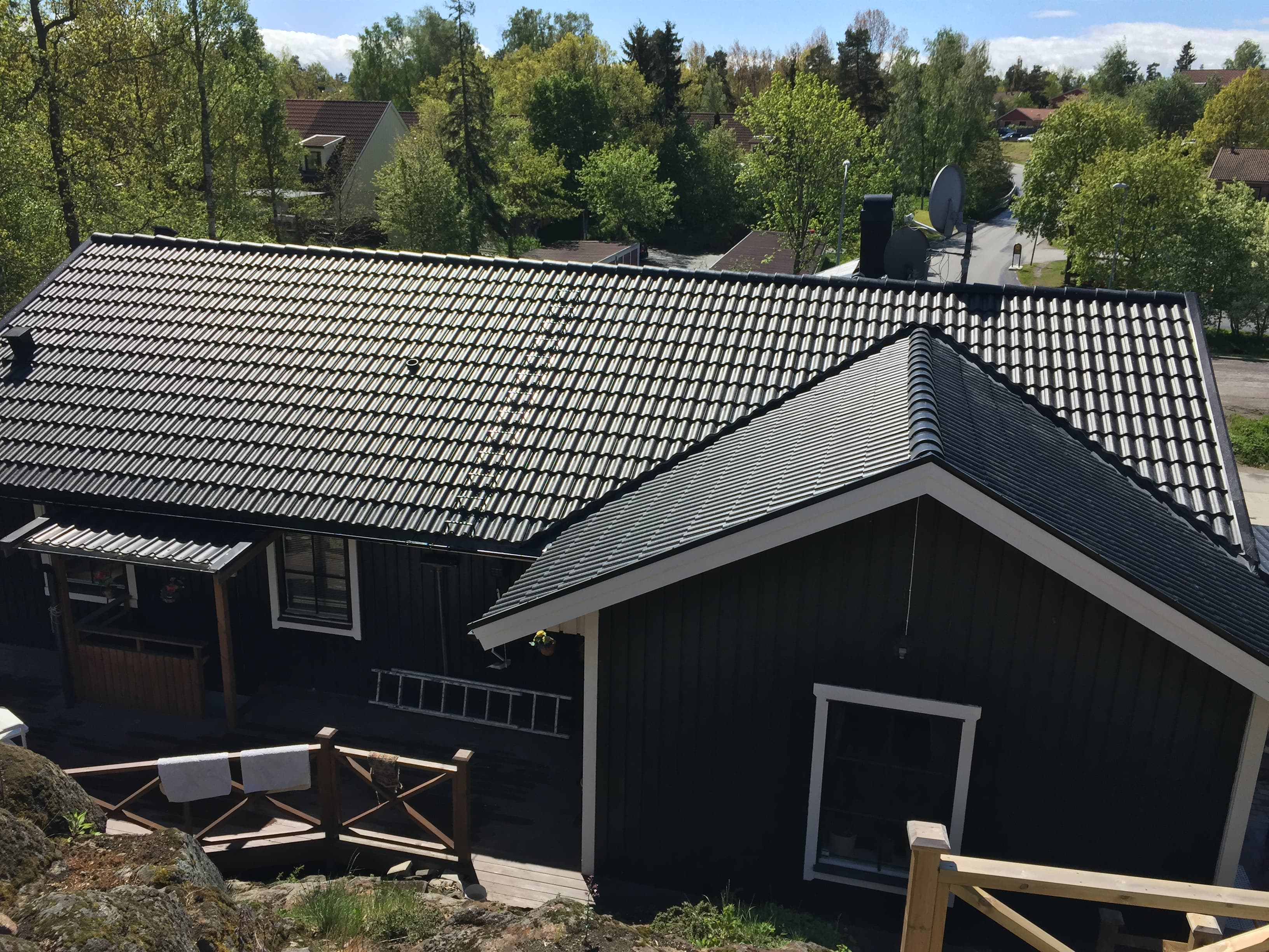 Takläggning Österleden