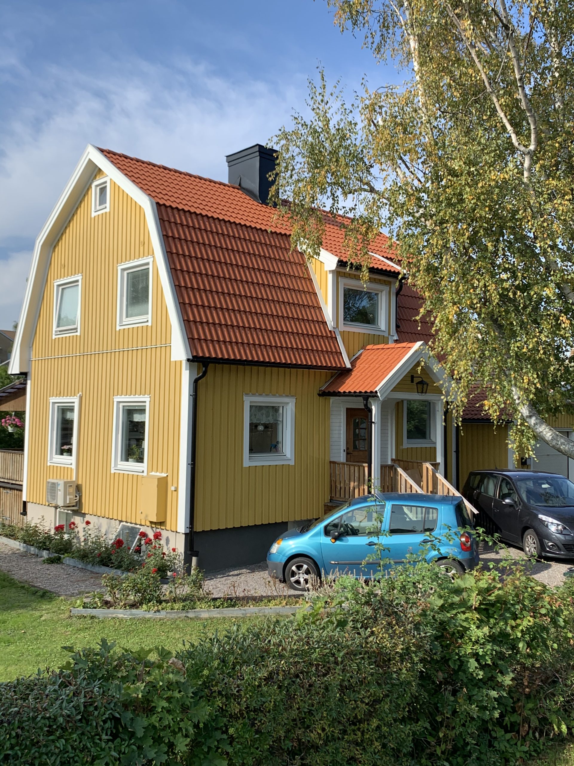 Takläggning Bygärdesvägen