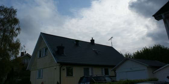 Takläggning Fältvägen