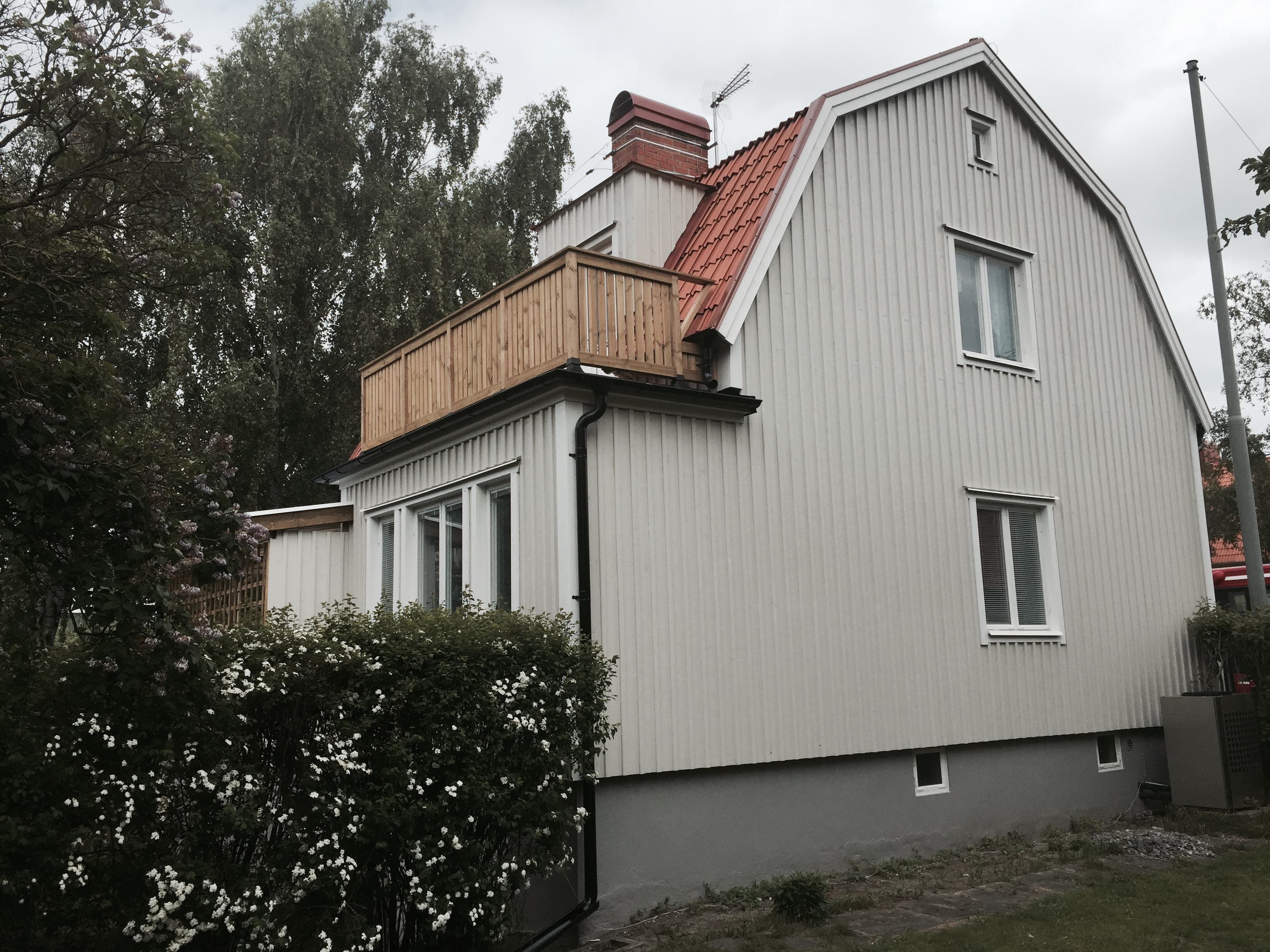 Fasadrenovering Lillsjönäsvägen