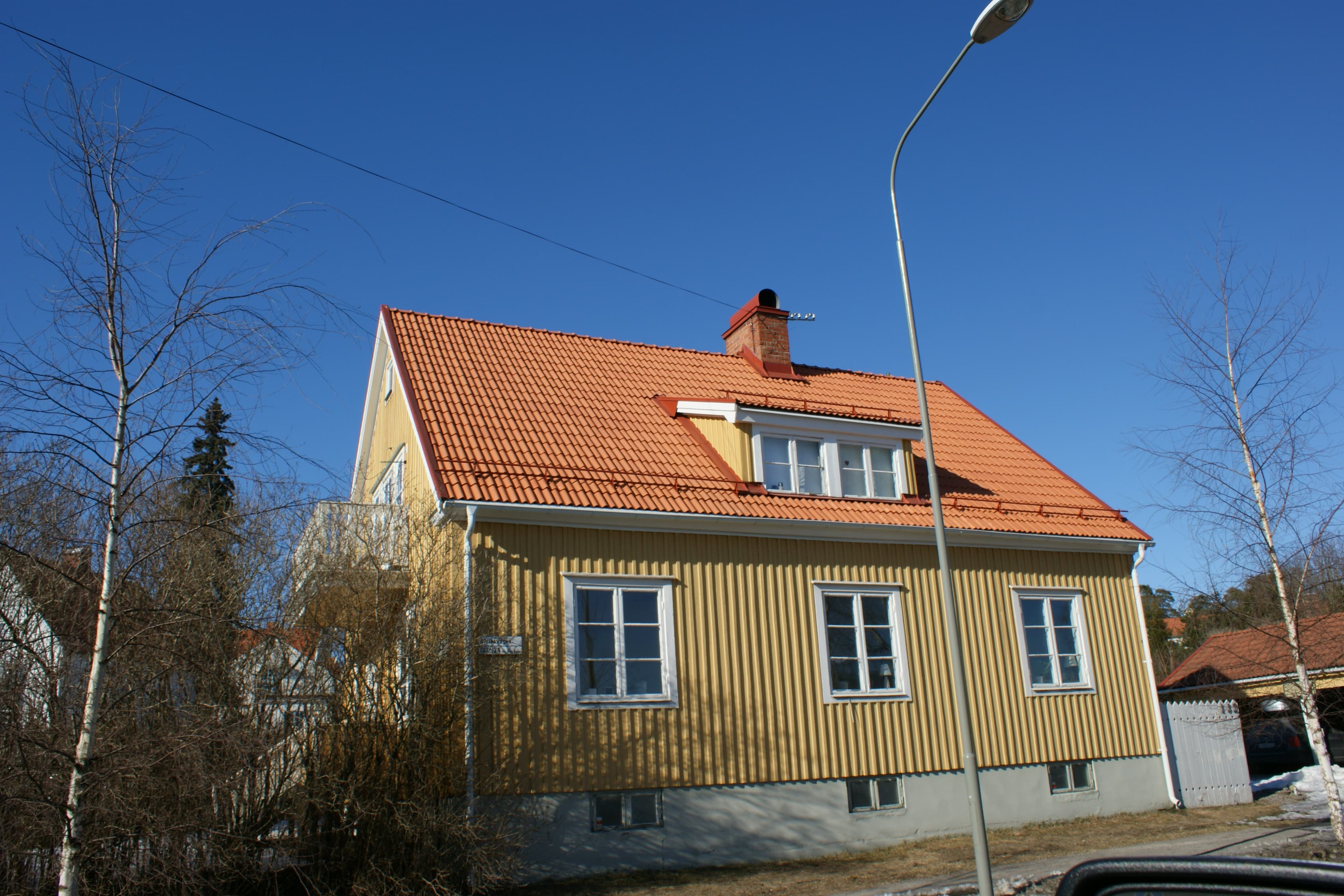Takläggning Flädermorsbacken
