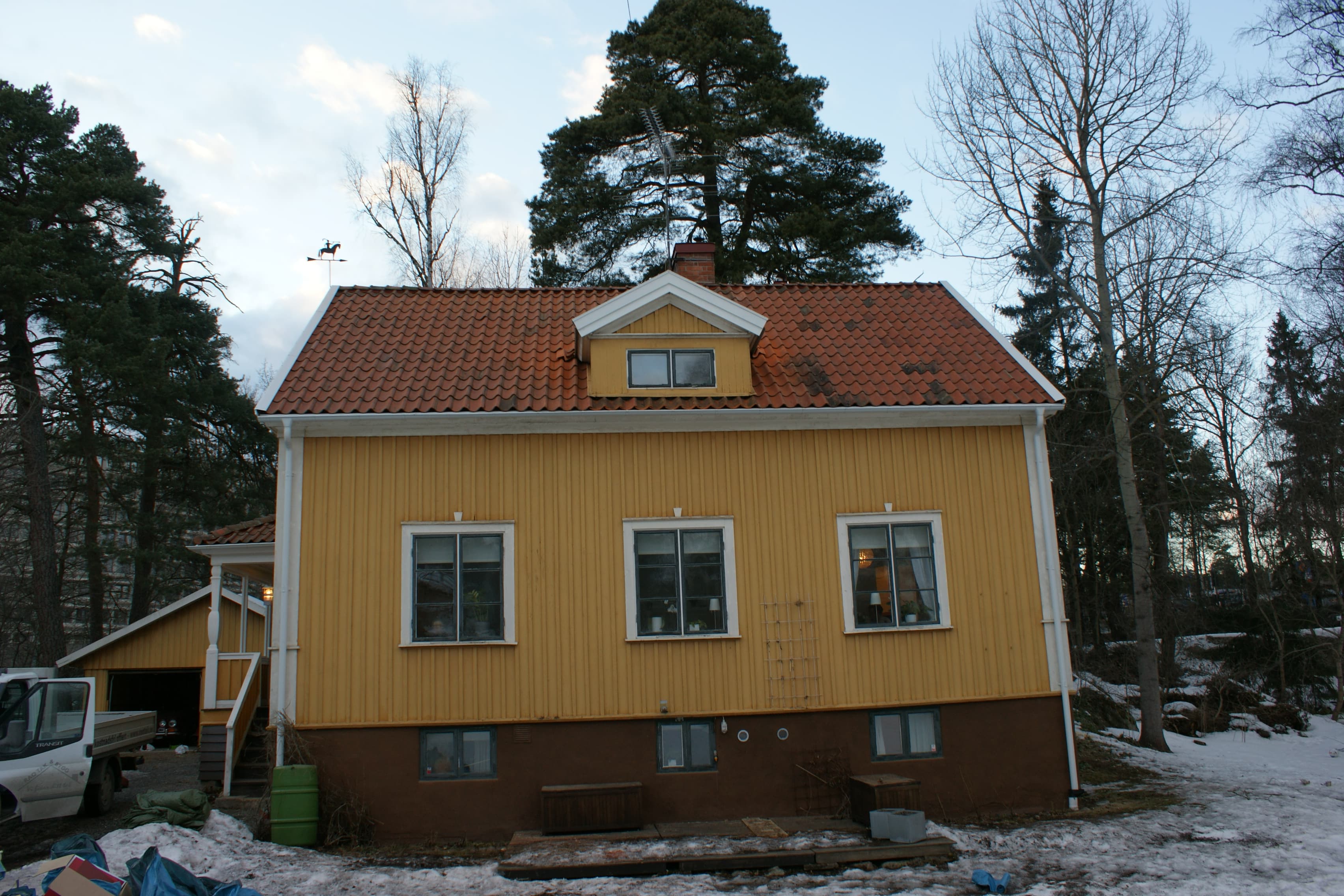 Takläggning Granparksstigen