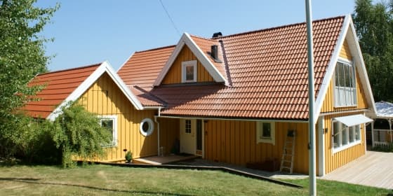 Takläggning Mörtbergsvägen