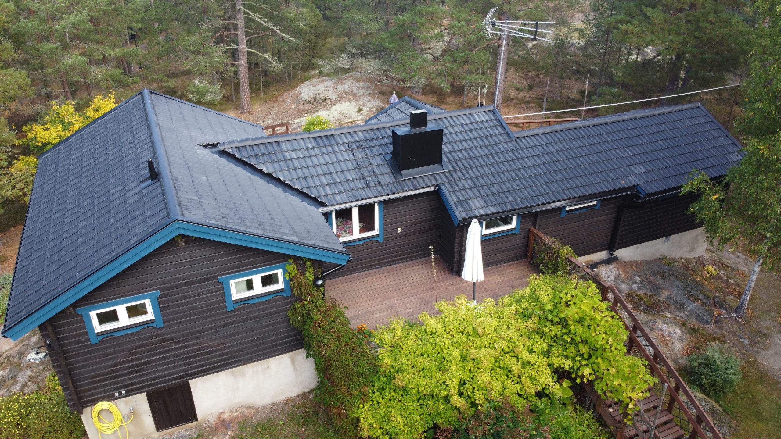 Takläggning Holmsväg