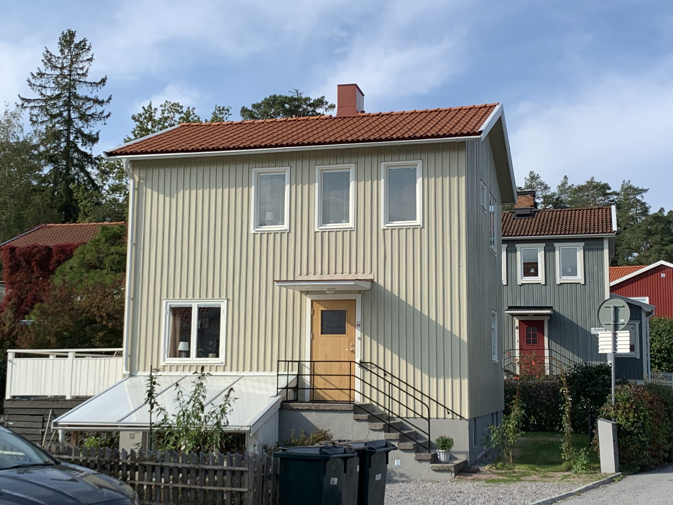 Takläggning Tunnbrödsvägen